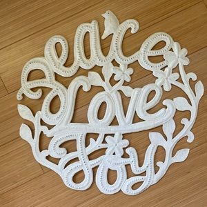 Trades of Hope metal wall art